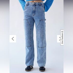 Daze Utility Carpenter Wide Leg Sz 29